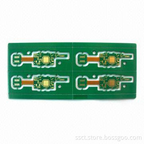 Rigid-flex Board with 4-layer Count and ENIG Surface Finish